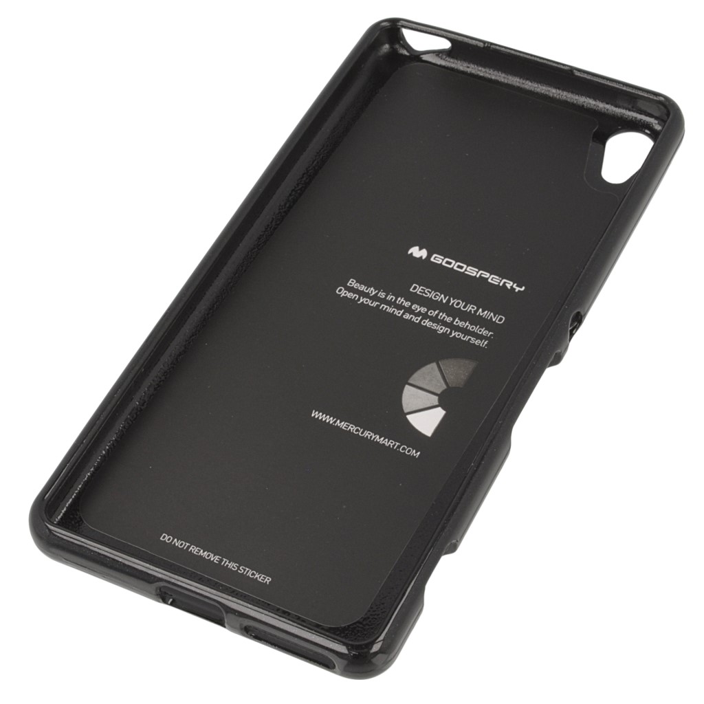 Pokrowiec etui silikonowe Mercury JELLY CASE czarne Xiaomi Mi Note 10 Pro / 3