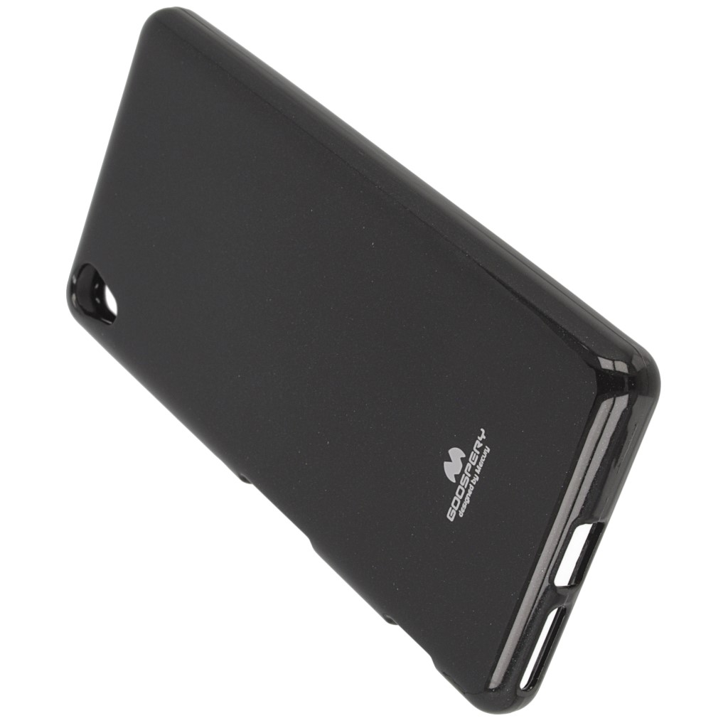 Pokrowiec etui silikonowe Mercury JELLY CASE czarne Xiaomi Mi Note 10 Pro / 5