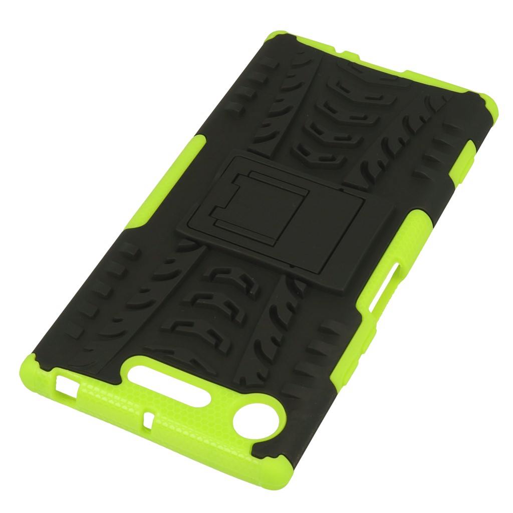 Pokrowiec etui pancerne Hybrid Case zielone NOKIA Lumia 630 / 2