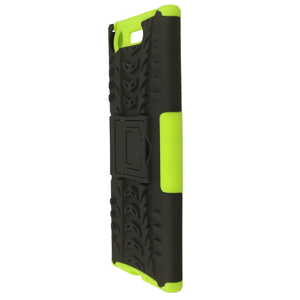 Pokrowiec etui pancerne Hybrid Case zielone NOKIA Lumia 630 / 4