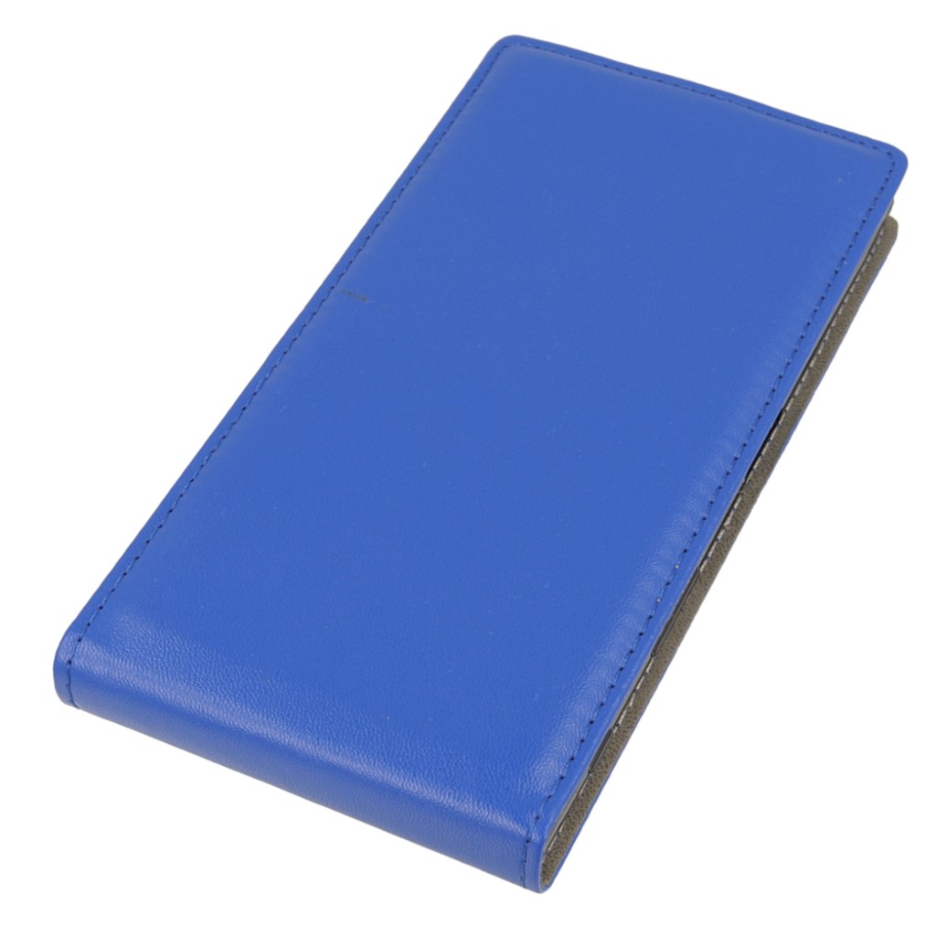 Pokrowiec z klapk na magnes Prestige Slim Flexi niebieski SONY Xperia XZ / 4