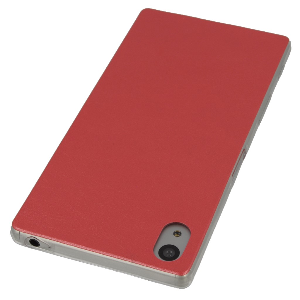 Pokrowiec etui silikonowe 0.3mm JELLY CASE SKRA czerwone SONY Xperia Z5 / 2