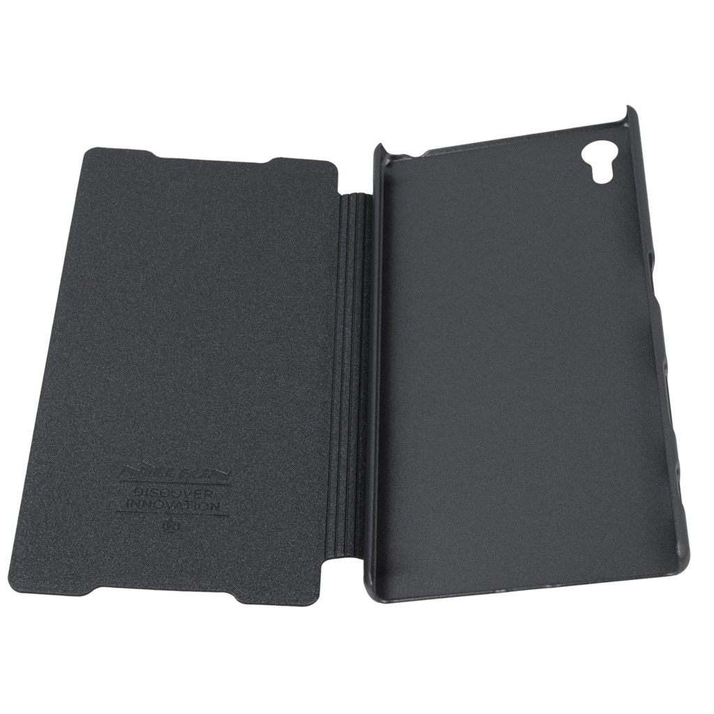 Pokrowiec etui NILLKIN SPARKLE czarne SONY Xperia Z5 / 8