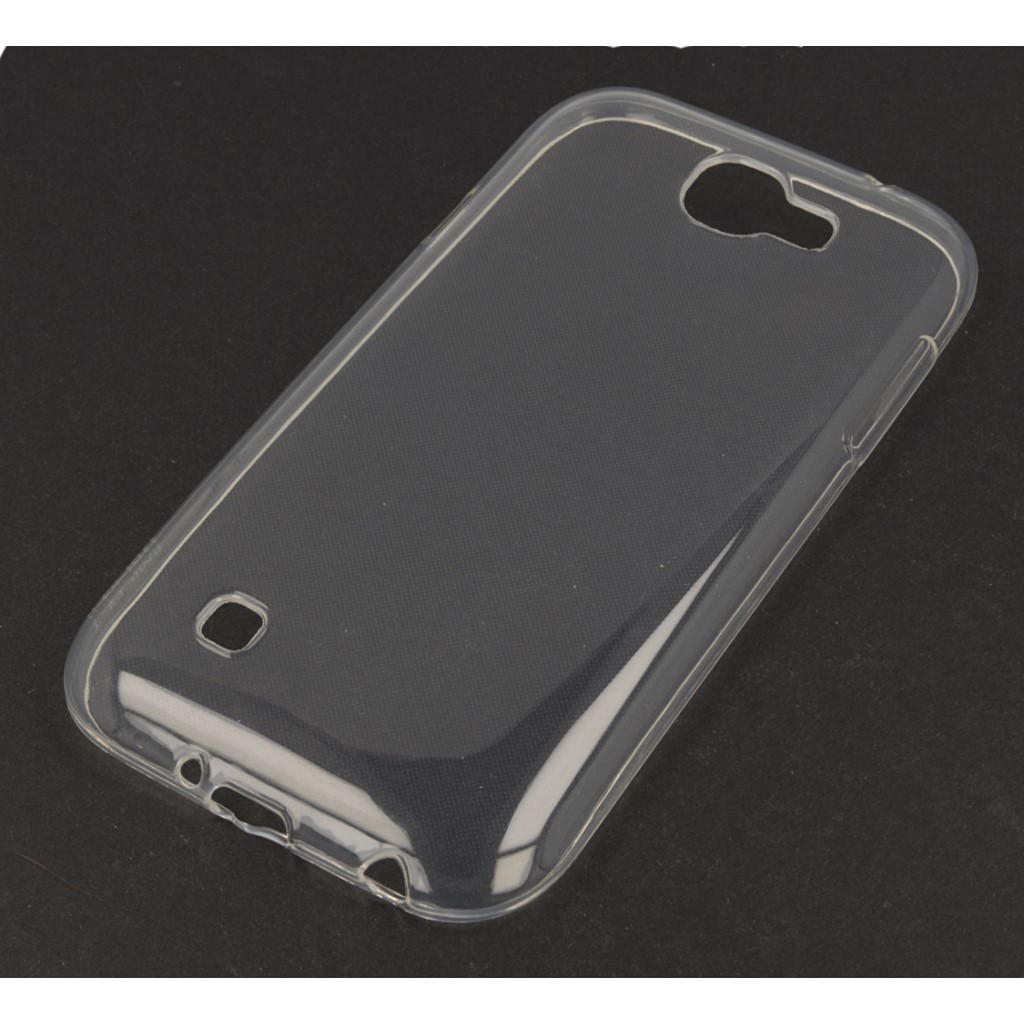 Pokrowiec silikonowe etui Back Case przeroczyste LG K3 (2017)