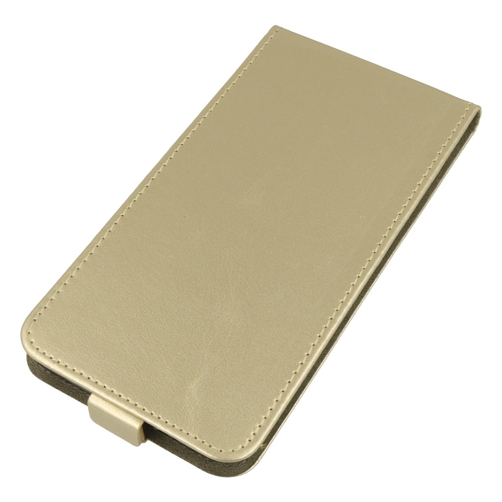 Pokrowiec z klapk� na magnes Prestige Slim Flexi z�oty Wiko View / 3