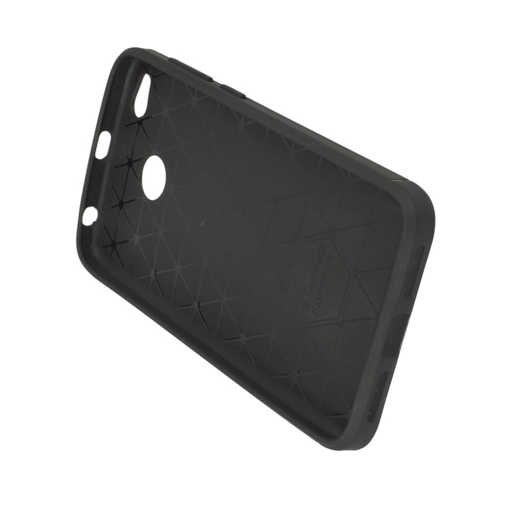 Pokrowiec etui pancerne Karbon Case czarne Xiaomi Redmi 4X / 3