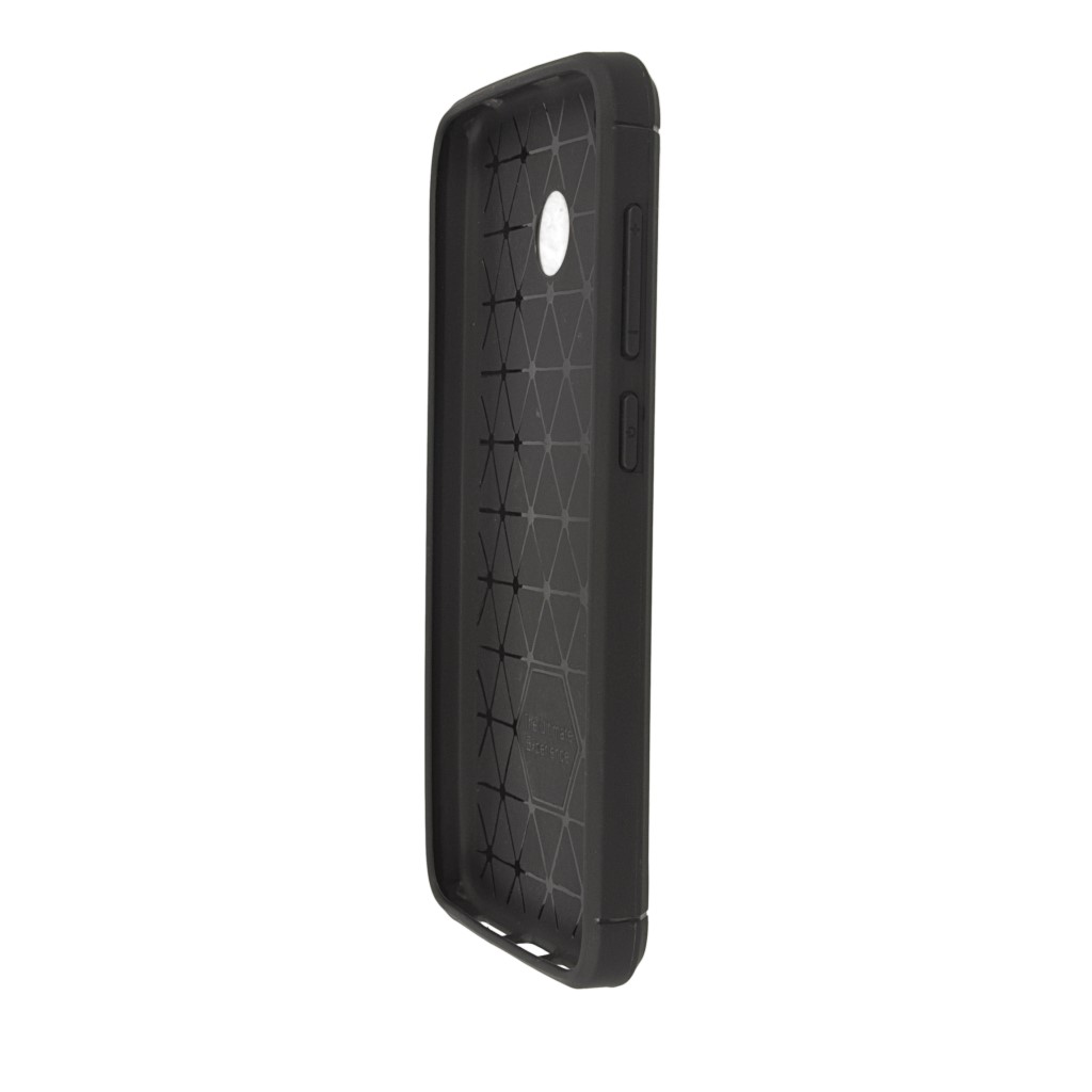 Pokrowiec etui pancerne Karbon Case czarne Xiaomi Redmi 4X / 6