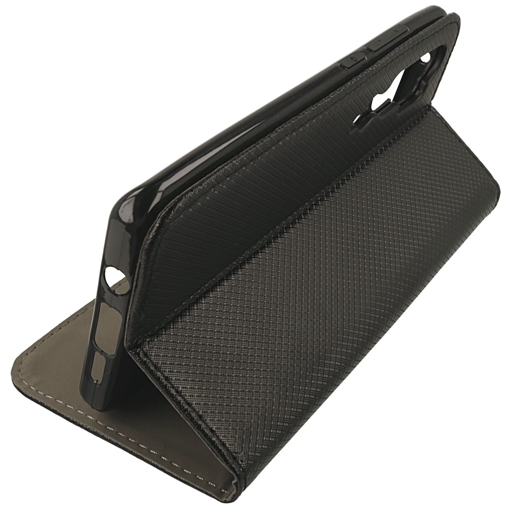 Pokrowiec etui z klapk Magnet Book czarne Xiaomi Mi Note 10 / 5
