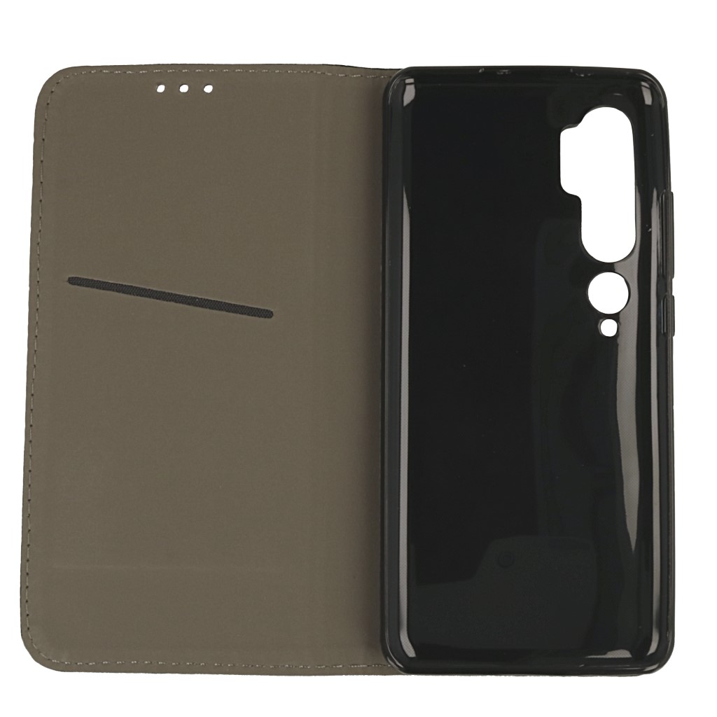 Pokrowiec etui z klapk Magnet Book czarne Xiaomi Mi Note 10 / 6