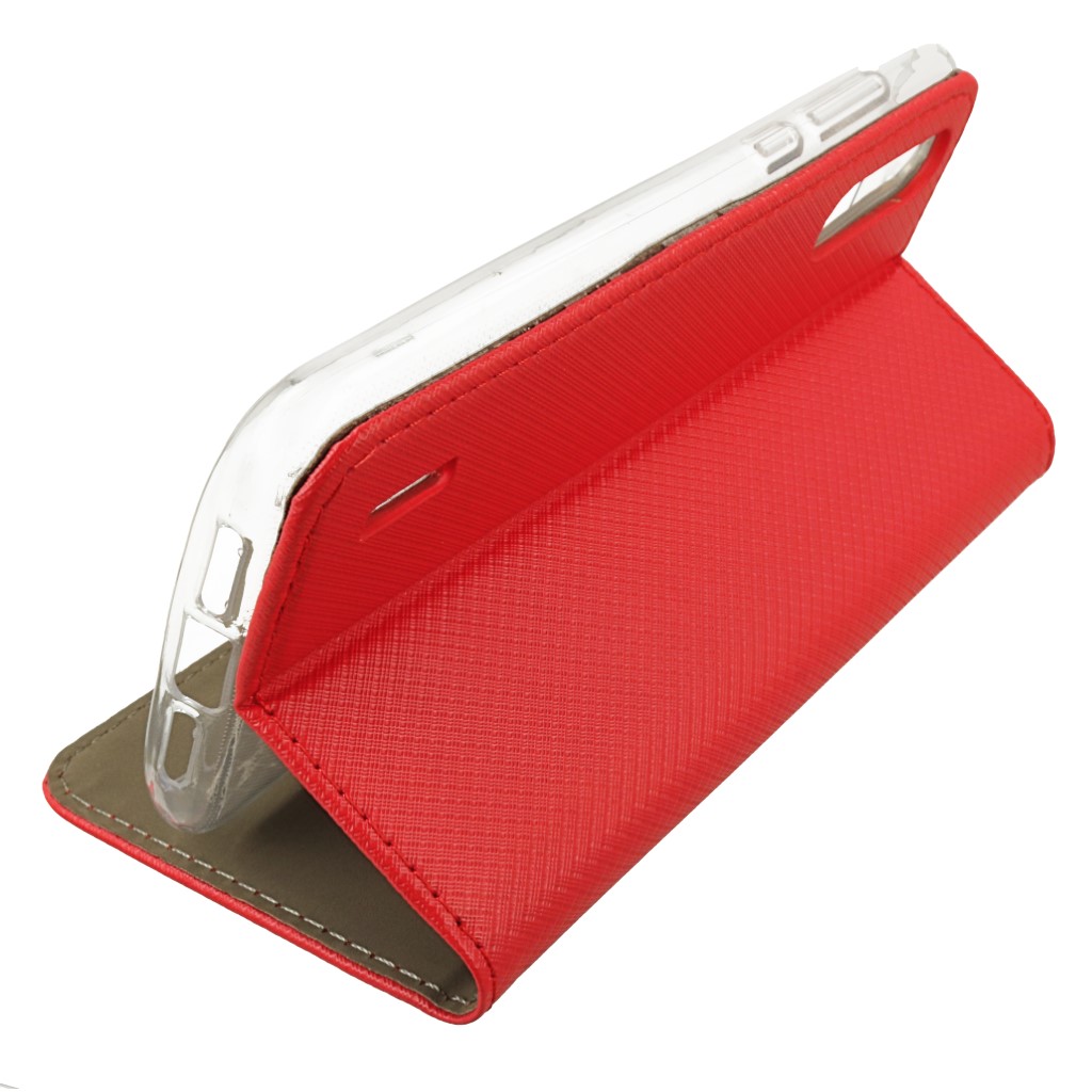 Pokrowiec etui z klapk Magnet Book czerwone Xiaomi Mi 9 Lite / 5