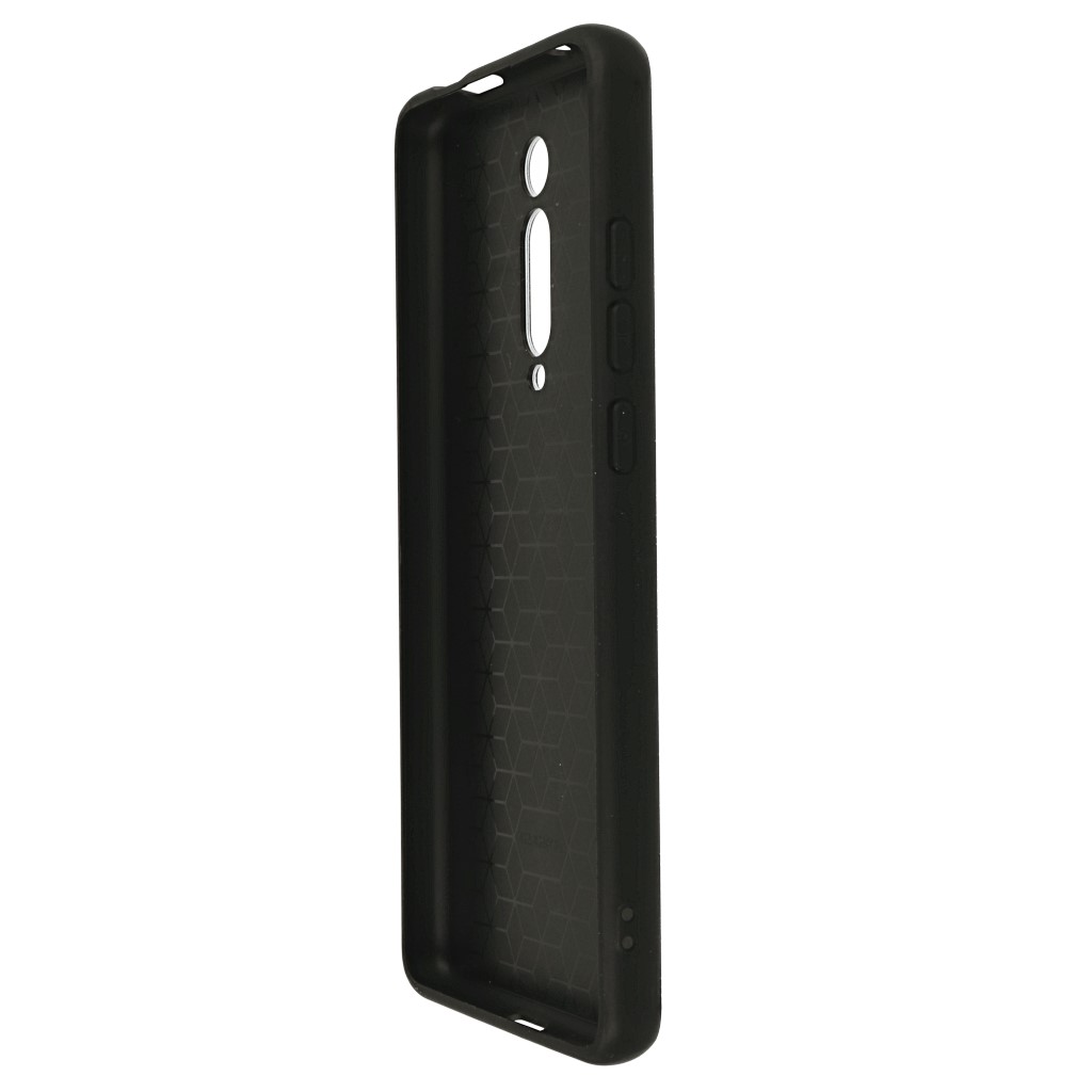 Pokrowiec etui silikonowe Rainbow Case Ombre czarne Xiaomi Mi 9T / 5