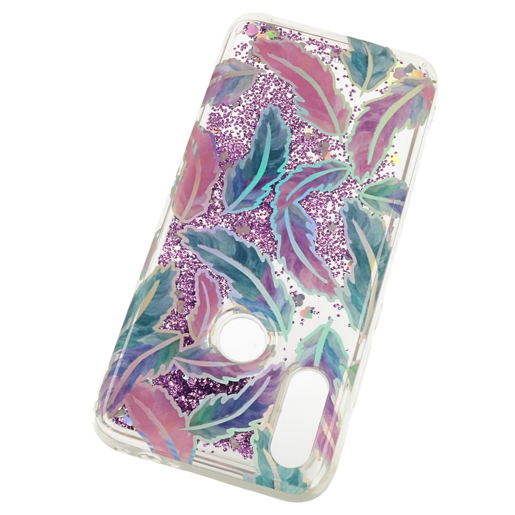 Pokrowiec etui z pynem Glitter​ Case Kolorowe Licie APPLE iPhone 11 Pro Max / 5
