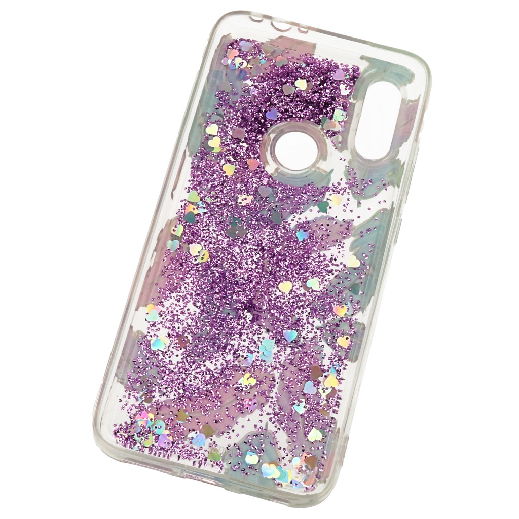 Pokrowiec etui z pynem Glitter​ Case Kolorowe Licie APPLE iPhone 11 Pro Max / 6
