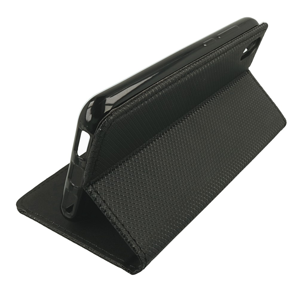 Pokrowiec etui z klapk Magnet Book czarne Xiaomi Redmi 7A / 4