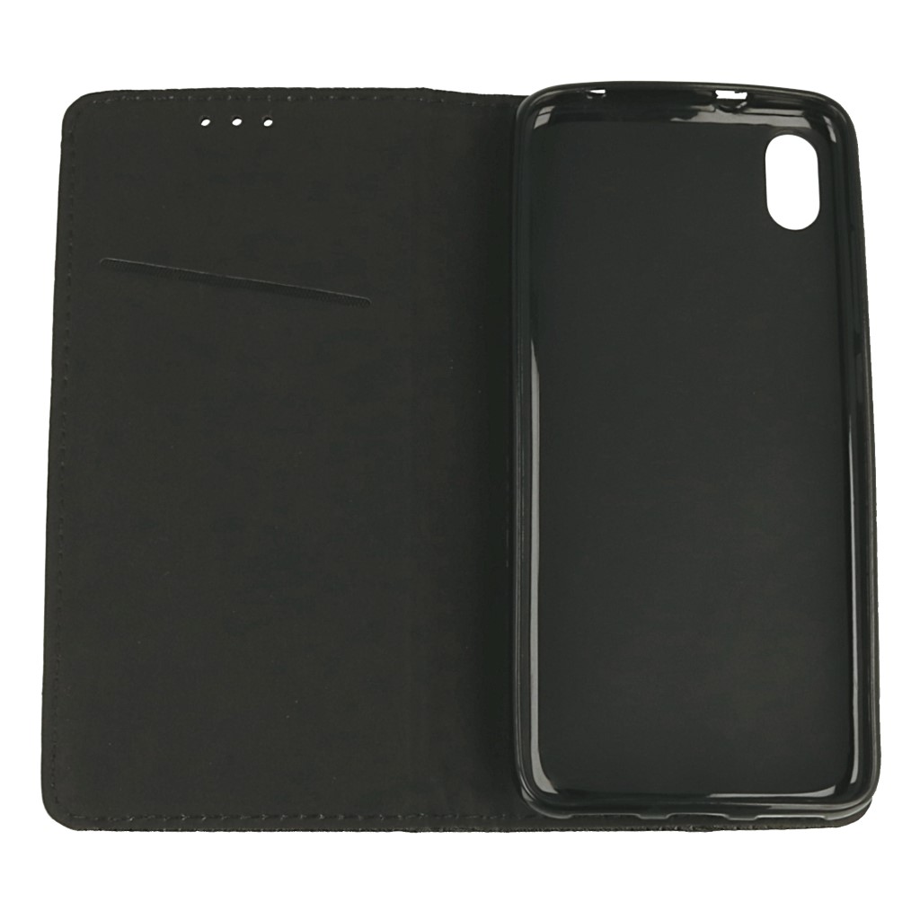 Pokrowiec etui z klapk Magnet Book czarne Xiaomi Redmi 7A / 5