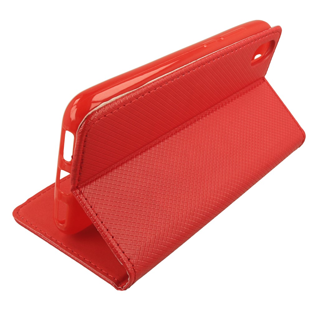 Pokrowiec etui z klapk Magnet Book czerwone Xiaomi Redmi 7A / 5