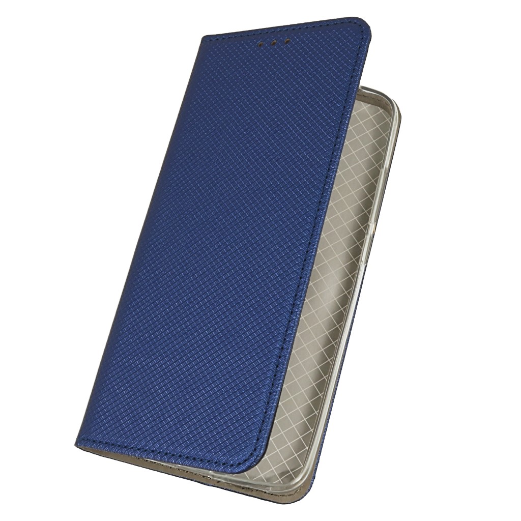 Pokrowiec etui z klapk Magnet Book granatowe Xiaomi Redmi 8 / 2