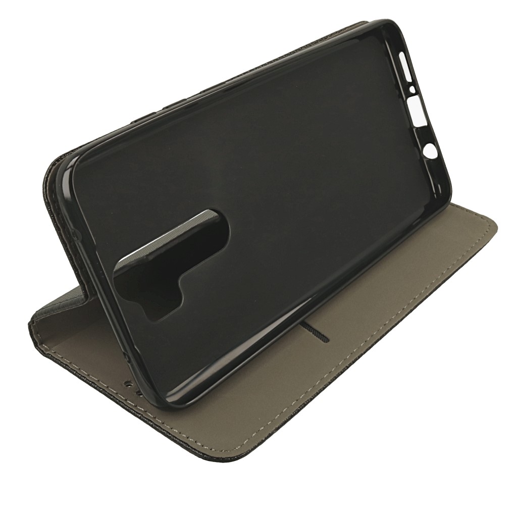 Pokrowiec etui z klapk Magnet Book czarne Xiaomi Redmi Note 8 Pro / 5