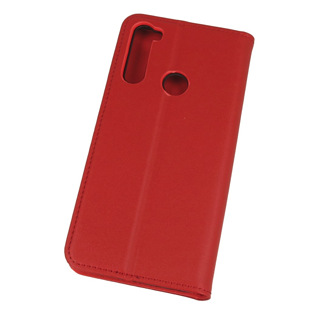 Pokrowiec etui sk�rzane Flexi Book Special czerwone Xiaomi Redmi Note 8T / 3