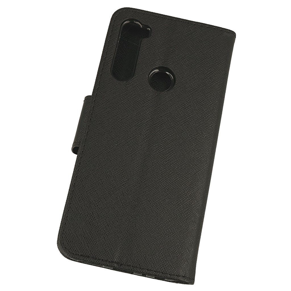 Pokrowiec etui z klapk na magnes Fancy Case czarne Xiaomi Redmi Note 8T / 4