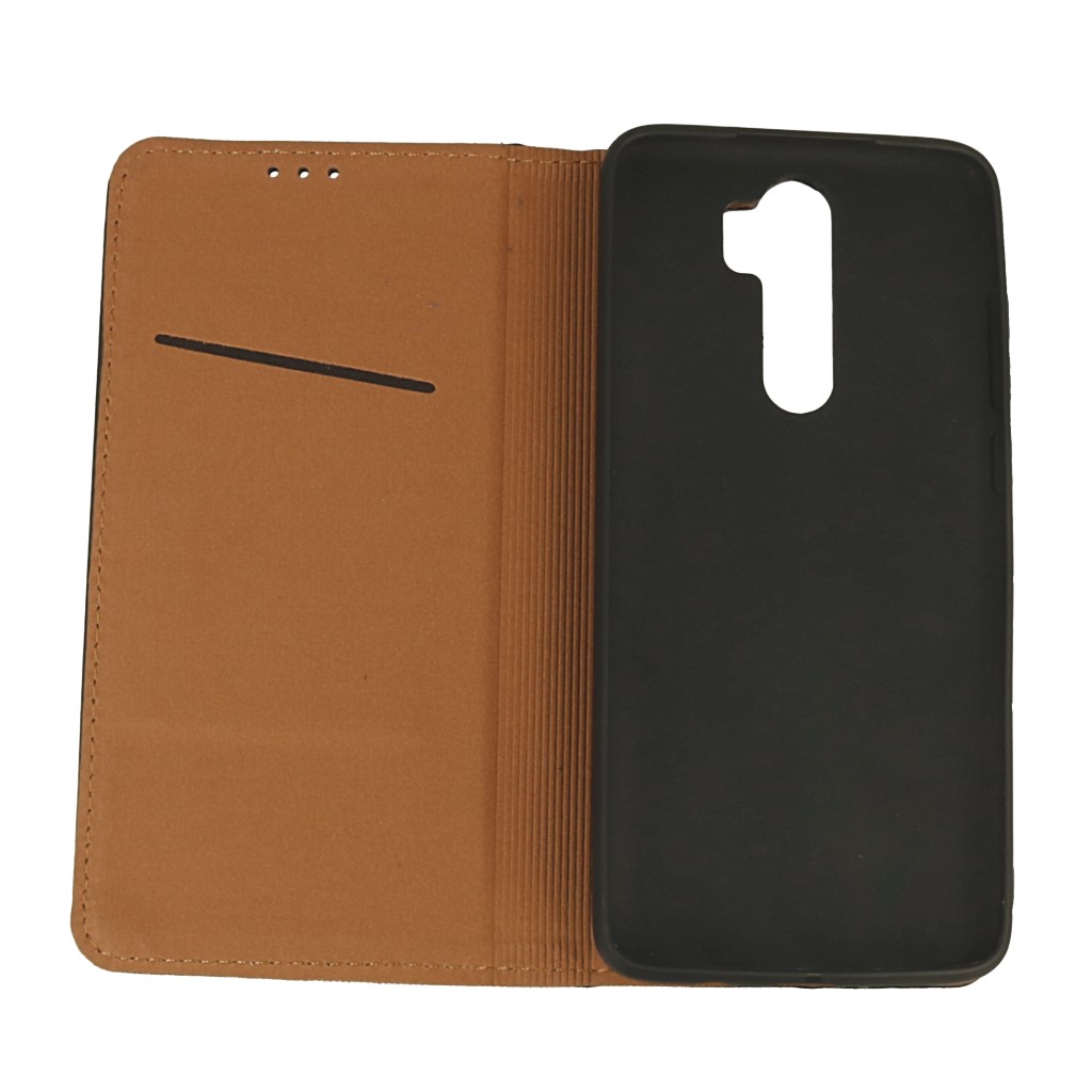 Pokrowiec etui skrzane Flexi Book Special czarne Xiaomi Redmi Note 8 Pro / 5