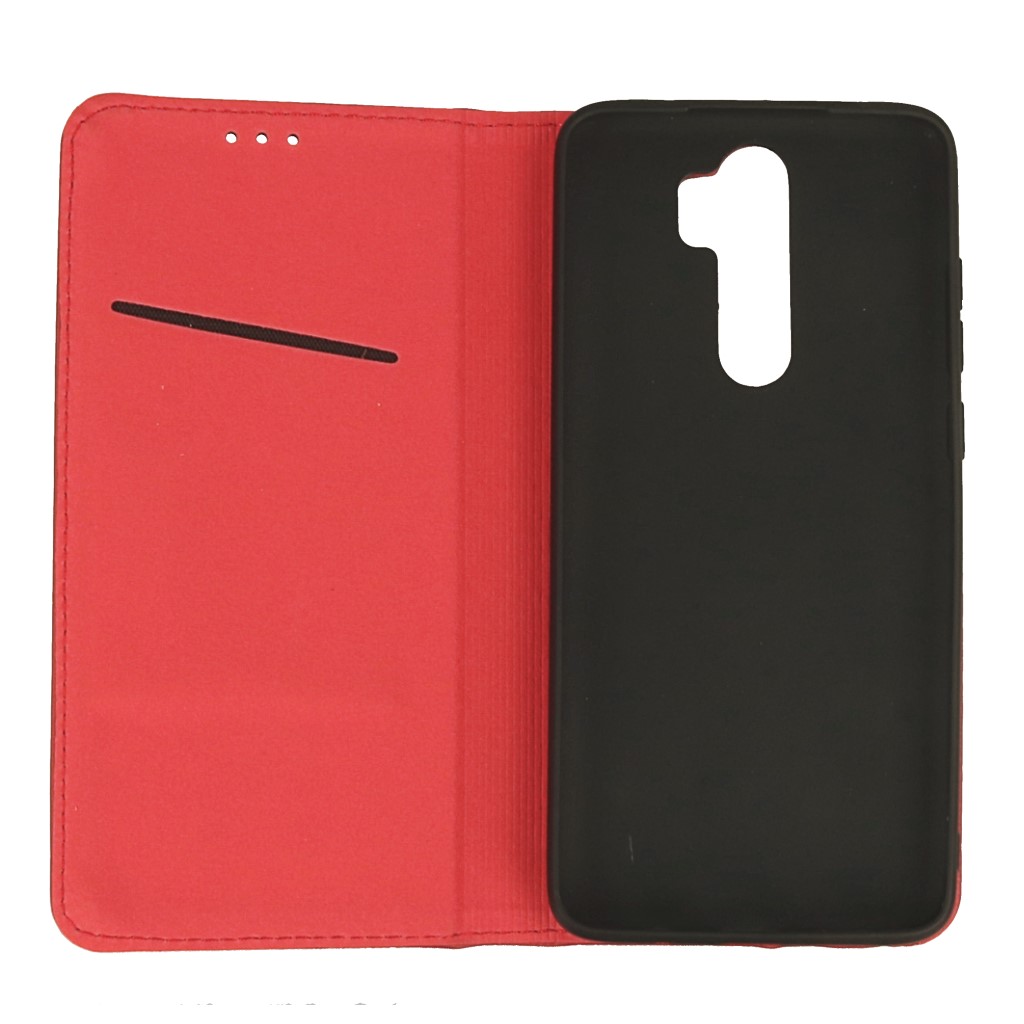 Pokrowiec etui skrzane Flexi Book Special czerwone Xiaomi Redmi Note 8 Pro / 4