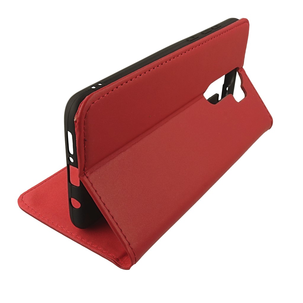 Pokrowiec etui skrzane Flexi Book Special czerwone Xiaomi Redmi Note 8 Pro / 5