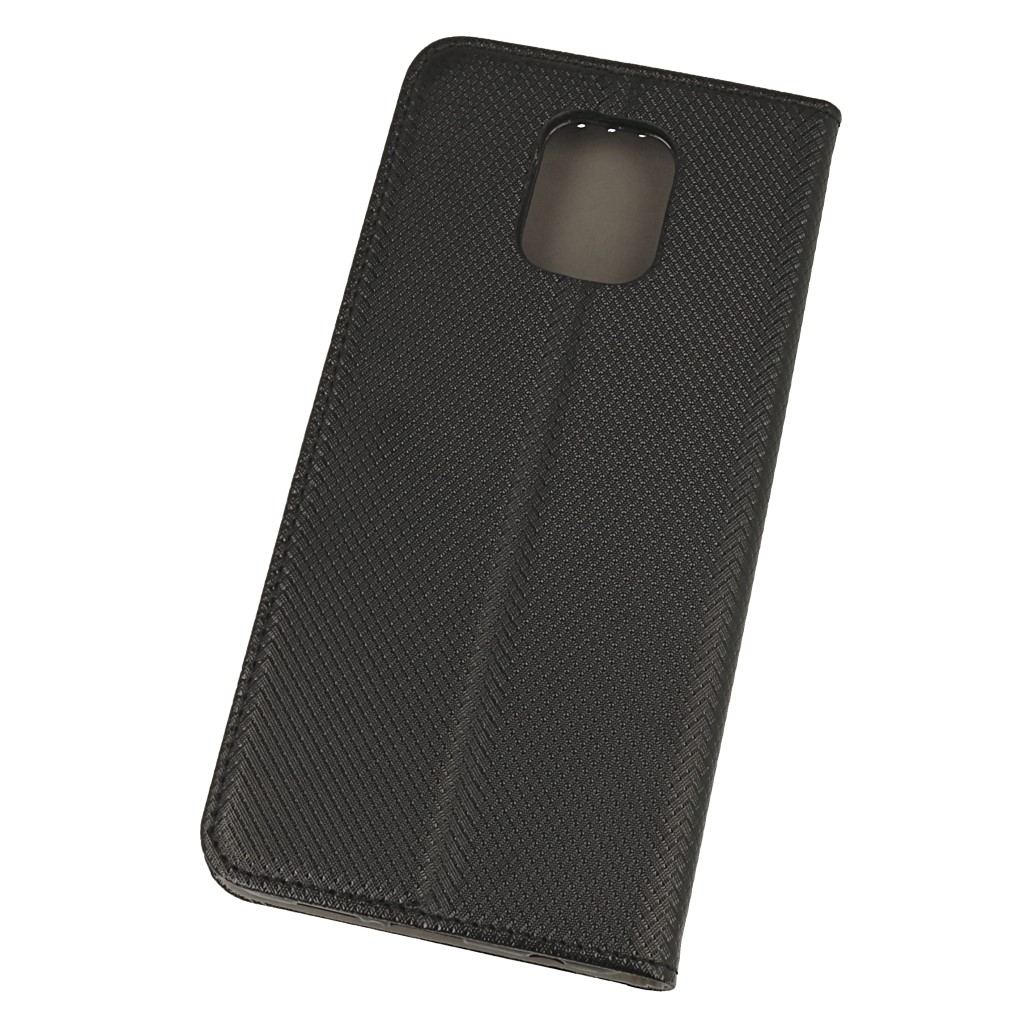 Pokrowiec etui z klapk Magnet Book czarne Xiaomi Redmi Note 9S / 4