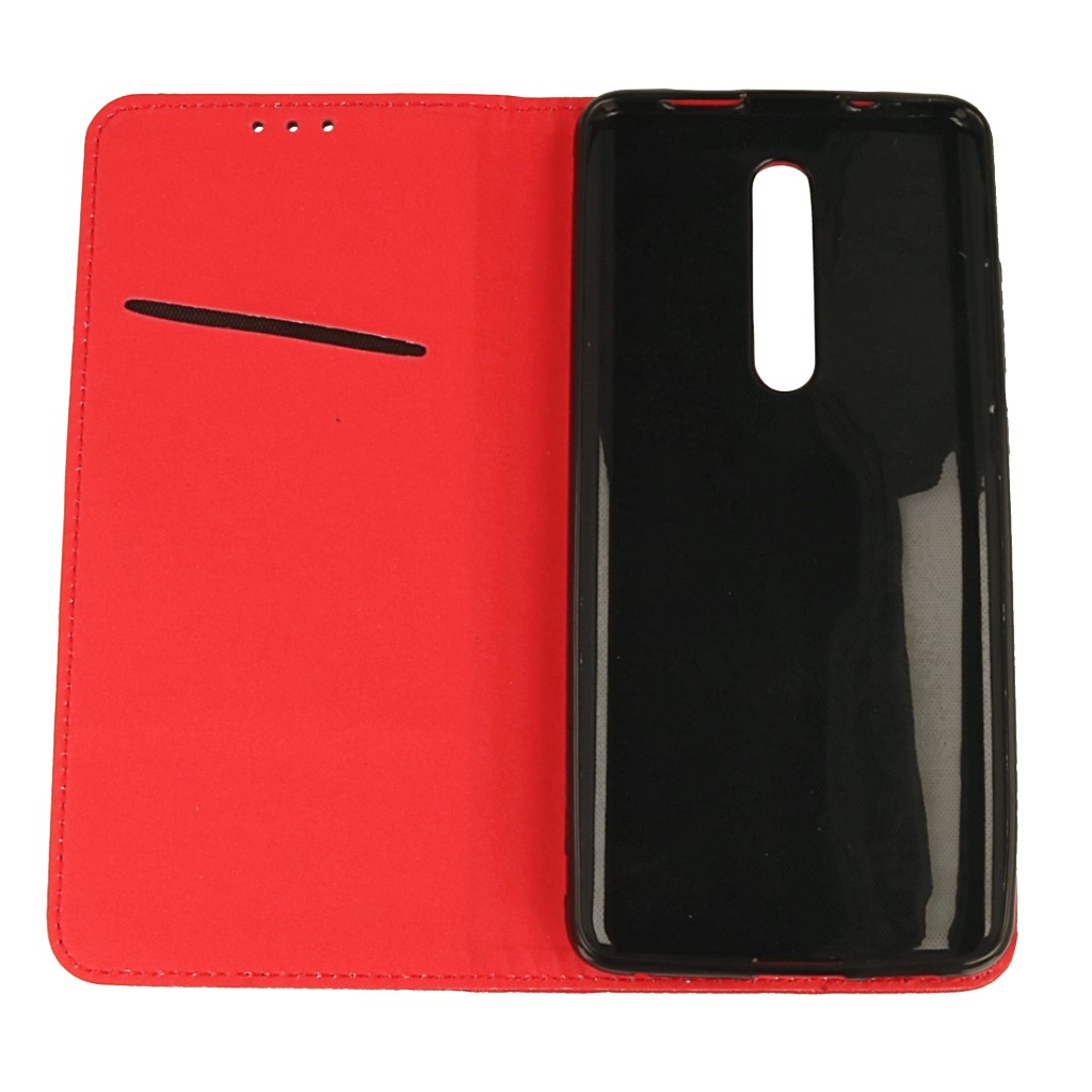 Pokrowiec etui z klapk Magnet Book czerwone Xiaomi Mi 9T / 4