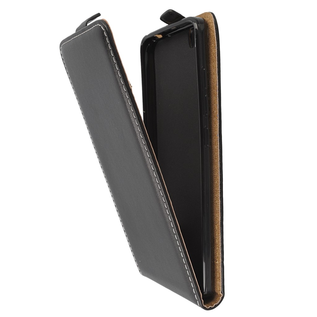 Pokrowiec z klapk na magnes Prestige Slim Flexi czarny Xiaomi Mi 5 / 8