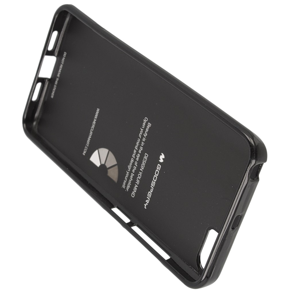 Pokrowiec etui silikonowe Mercury JELLY CASE czarne Xiaomi Mi 5 / 4