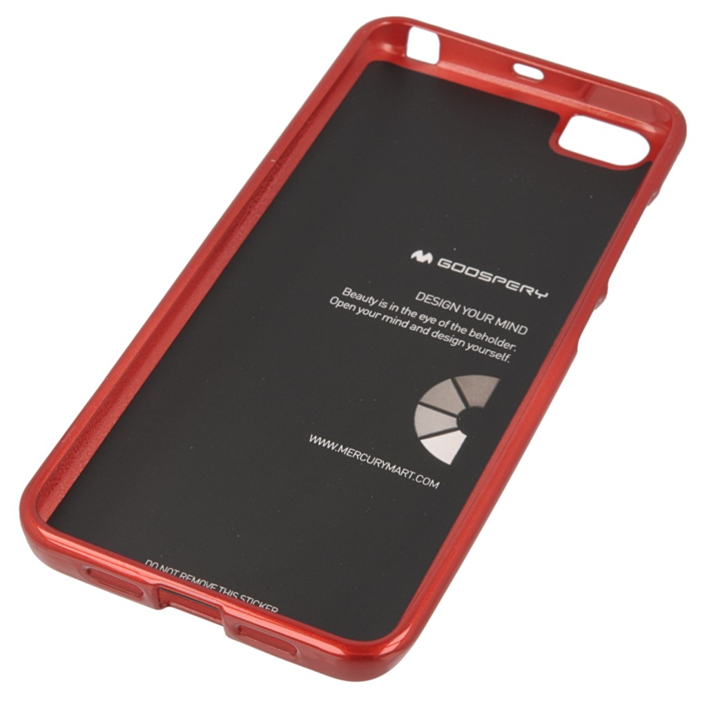 Pokrowiec etui silikonowe Mercury JELLY CASE czerwone Xiaomi Mi 5 / 3