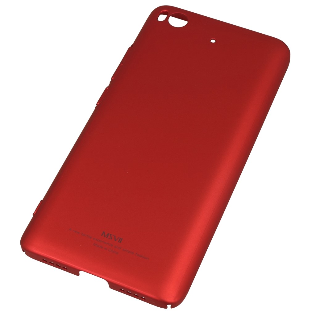 Pokrowiec MSVII Simple ultracienkie etui czerwone Xiaomi Mi 5s
