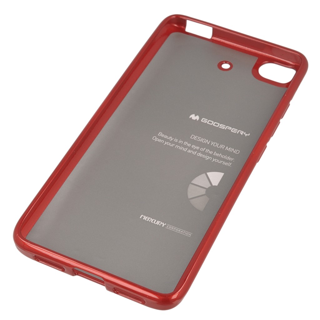 Pokrowiec etui silikonowe Mercury JELLY CASE czerwone Xiaomi Mi 5s / 3