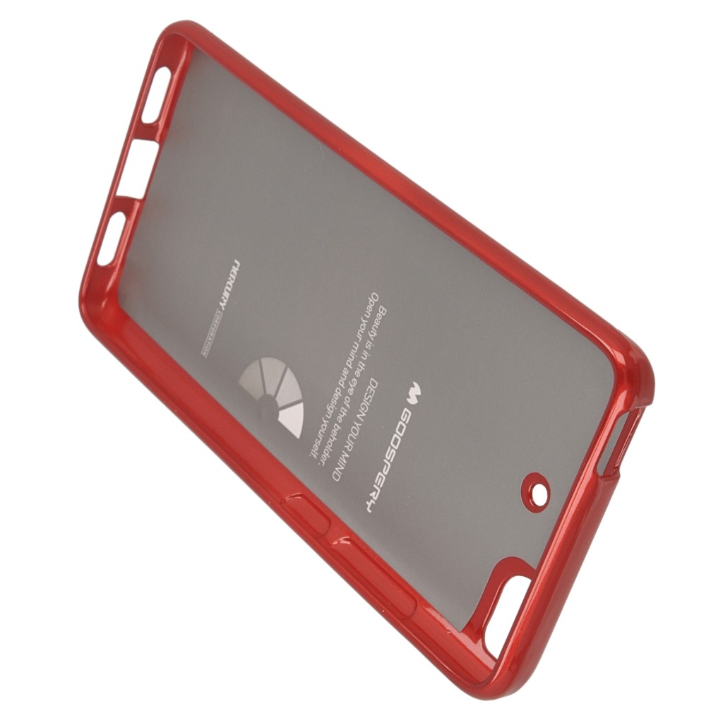 Pokrowiec etui silikonowe Mercury JELLY CASE czerwone Xiaomi Mi 5s / 4