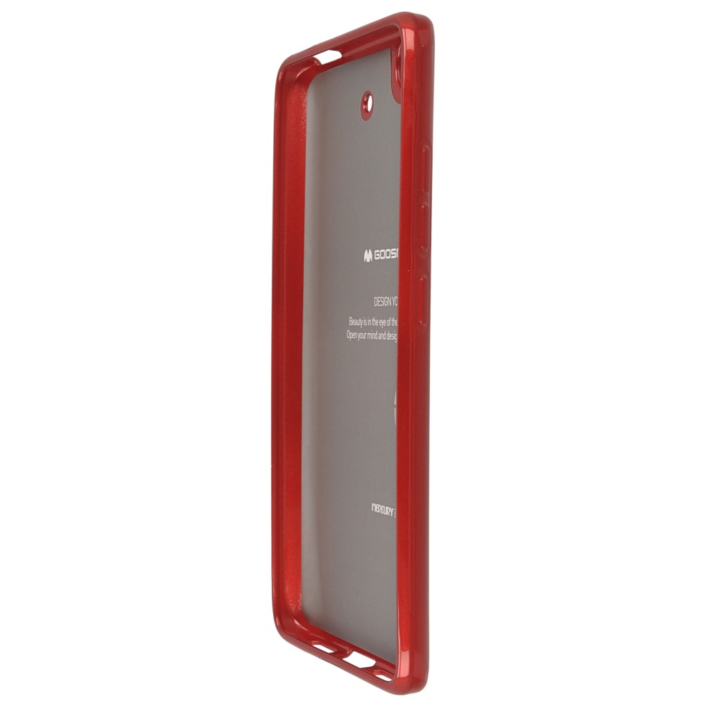 Pokrowiec etui silikonowe Mercury JELLY CASE czerwone Xiaomi Mi 5s / 7
