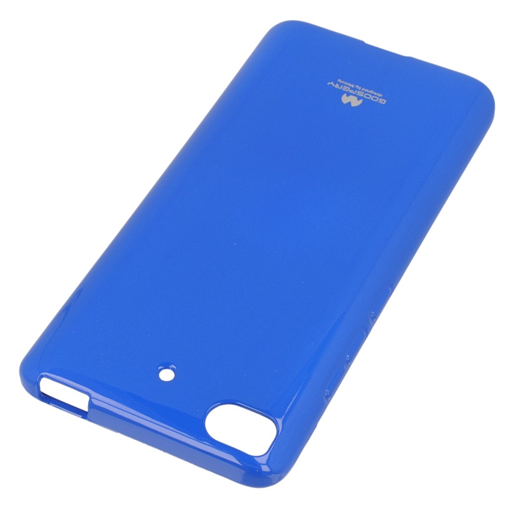 Pokrowiec etui silikonowe Mercury JELLY CASE niebieskie Xiaomi Mi 5s / 2