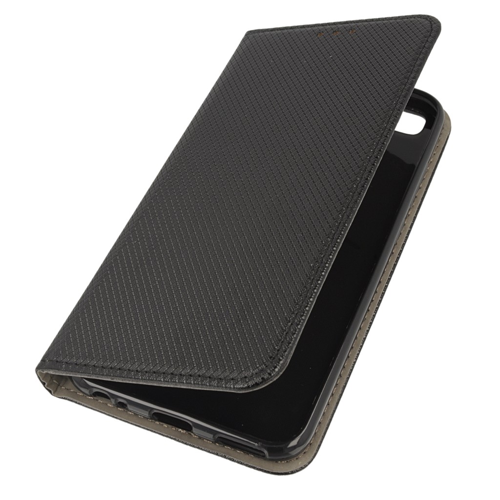 Pokrowiec etui z klapk Magnet Book czarne Xiaomi Mi 5X