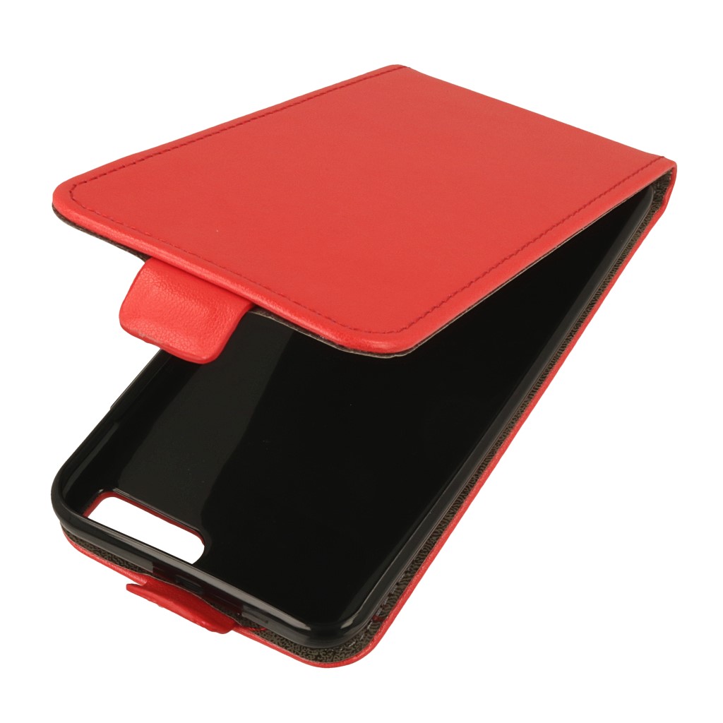 Pokrowiec z klapk na magnes Prestige Slim Flexi czerwone Xiaomi Mi6
