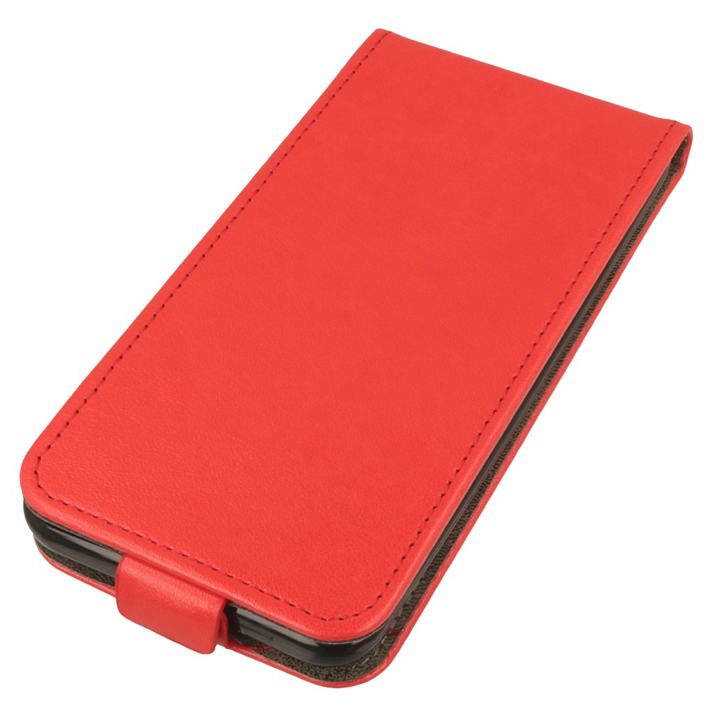 Pokrowiec z klapk na magnes Prestige Slim Flexi czerwone Xiaomi Mi6 / 2
