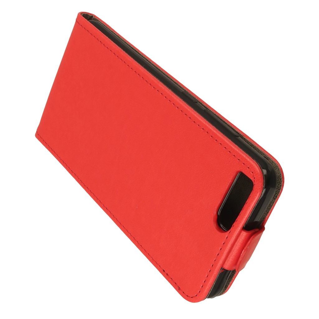 Pokrowiec z klapk na magnes Prestige Slim Flexi czerwone Xiaomi Mi6 / 3