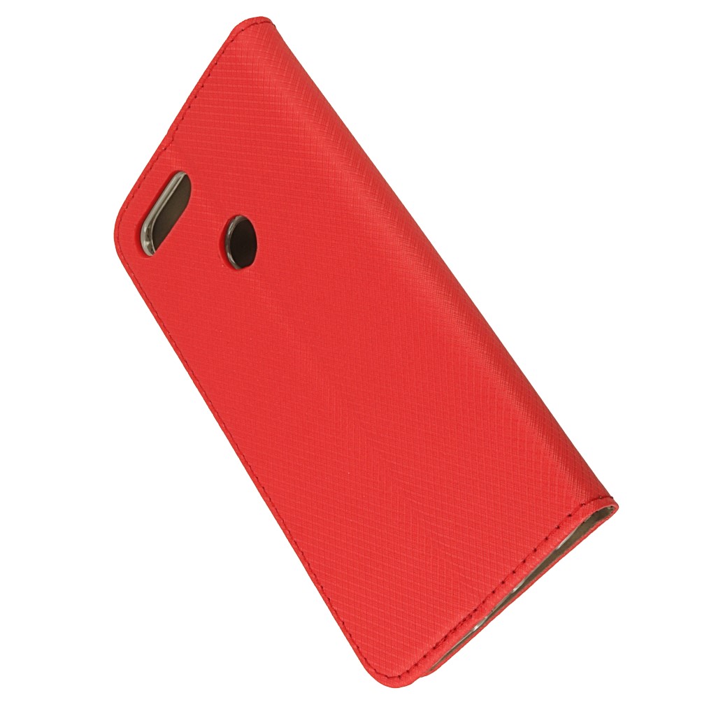 Pokrowiec etui z klapk Magnet Book czerwone Xiaomi Mi 8 Lite / 7