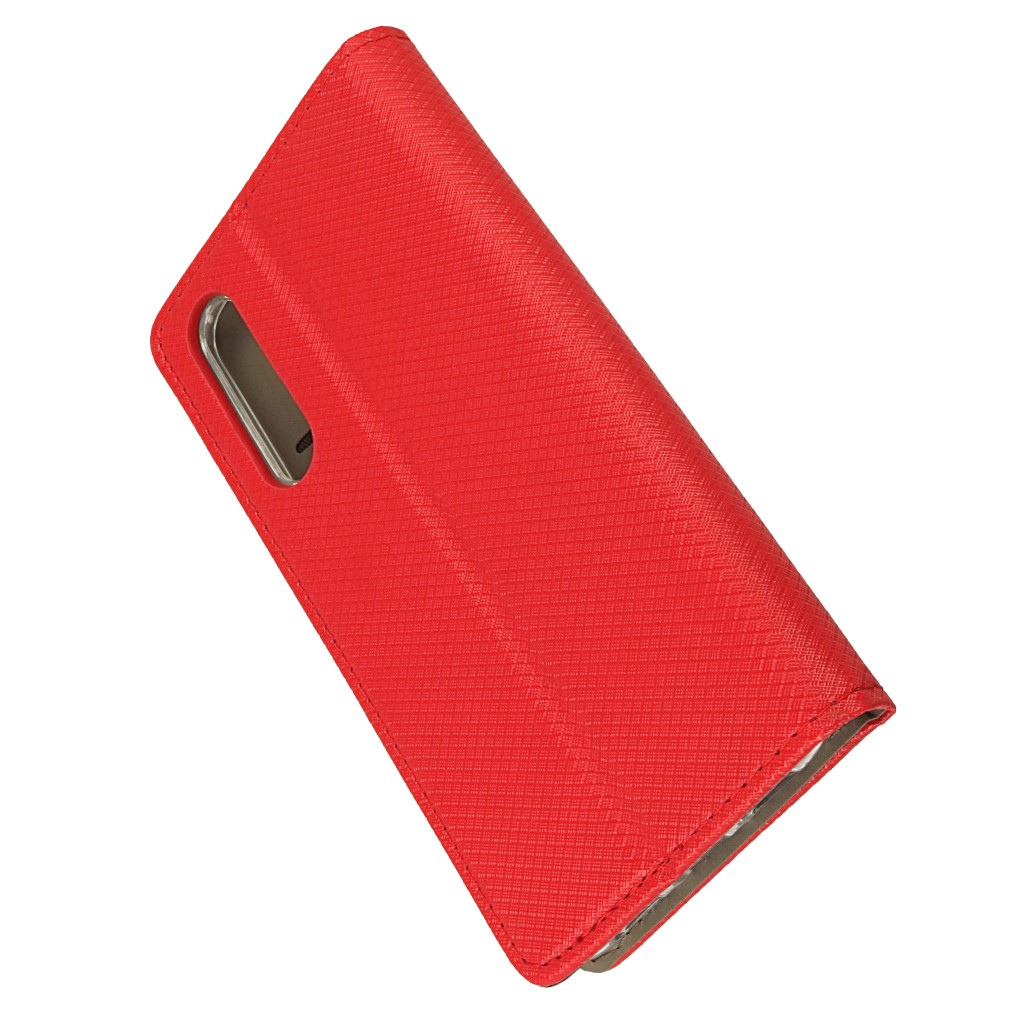 Pokrowiec etui z klapk Magnet Book czerwone Xiaomi Mi 9 SE / 7