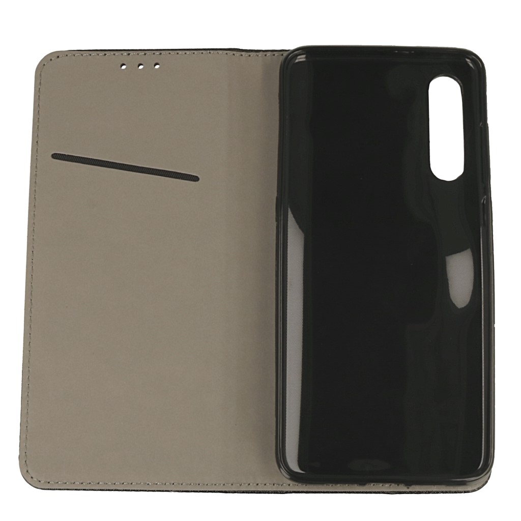 Pokrowiec etui z klapk Magnet Book czarne Xiaomi Mi 9 / 4