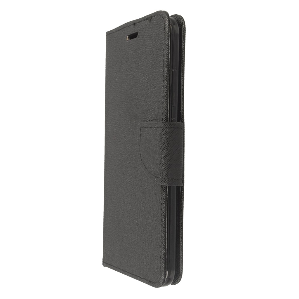 Pokrowiec etui z klapk na magnes Fancy Case czarne Xiaomi Mi A1 / 5