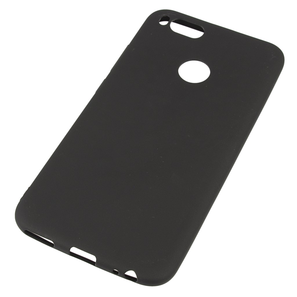 Pokrowiec etui silikonowe Jelly Case Mat czarne Xiaomi Mi A1