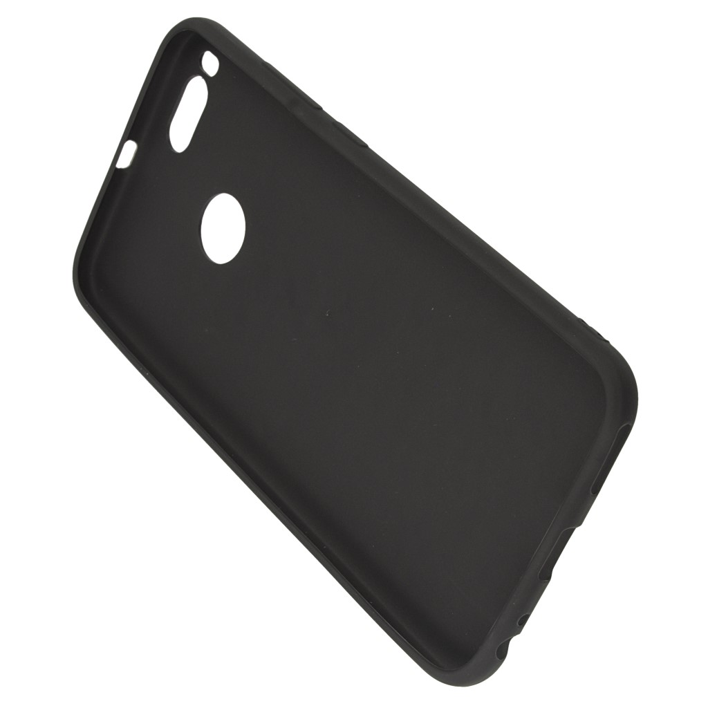 Pokrowiec etui silikonowe Jelly Case Mat czarne Xiaomi Mi A1 / 3