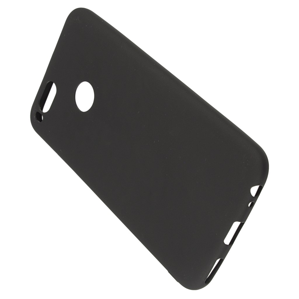 Pokrowiec etui silikonowe Jelly Case Mat czarne Xiaomi Mi A1 / 4
