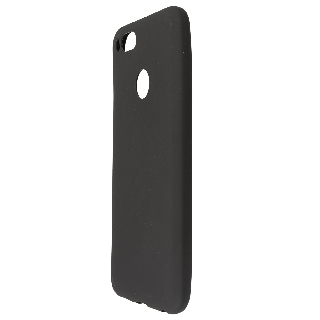 Pokrowiec etui silikonowe Jelly Case Mat czarne Xiaomi Mi A1 / 5