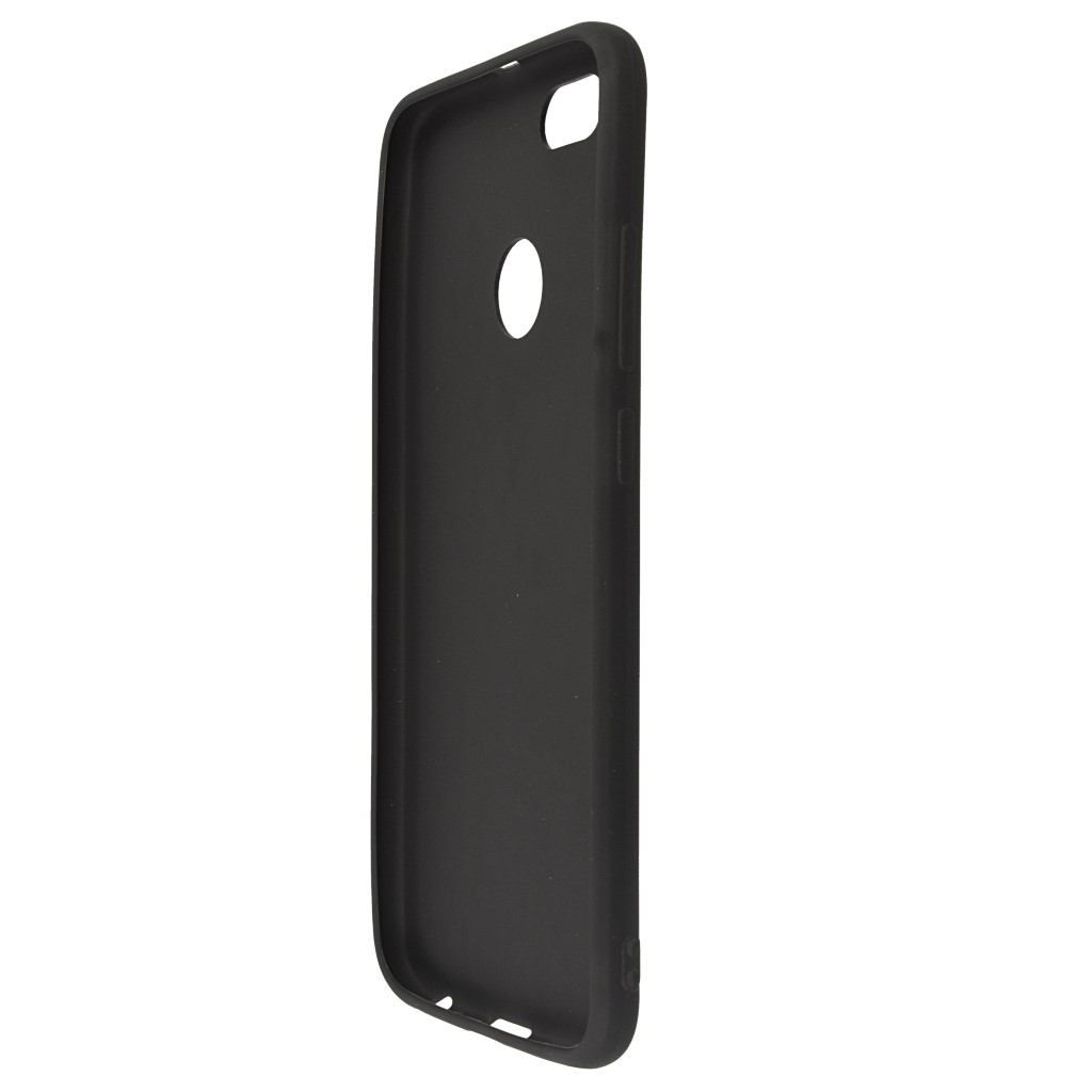 Pokrowiec etui silikonowe Jelly Case Mat czarne Xiaomi Mi A1 / 6